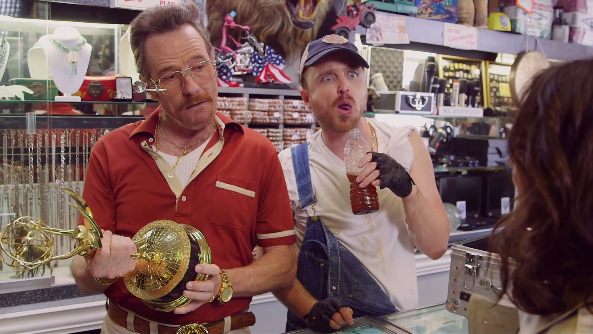 Barely Legal Pawn, feat. Bryan Cranston, Aaron Paul and Julia Louis-Dreyfus